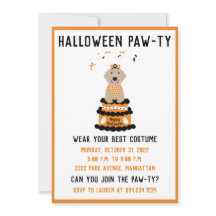 Halloween Pawty Golden Retriever Hund