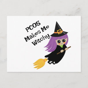 Halloween PCOS får mig att gråta Vykort