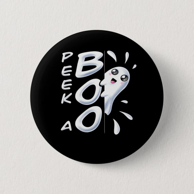 Halloween Peekabo Halloween Costume Knapp (Framsida)