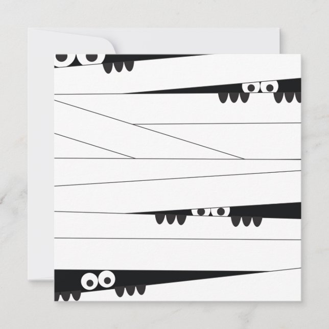 Halloween Peeking Mummy (Framsida)