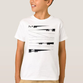 Halloween Peeking Mummy Tee