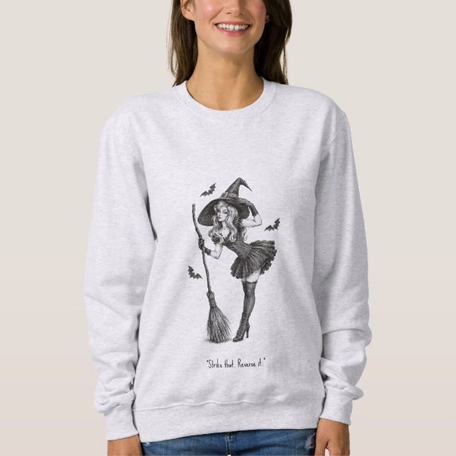 Halloween Personalized Name Quote T Shirt (Framsida)