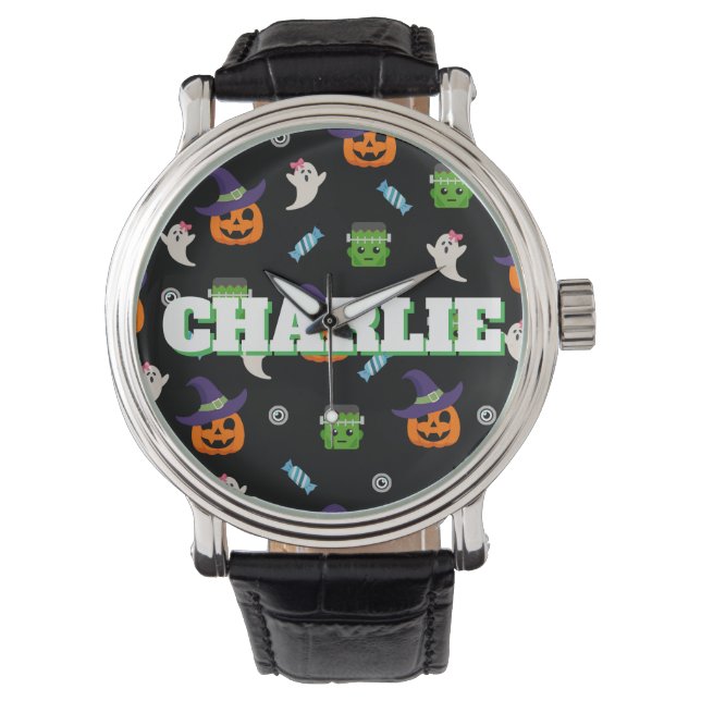 Halloween personalized watch armbandsur (Framsida)