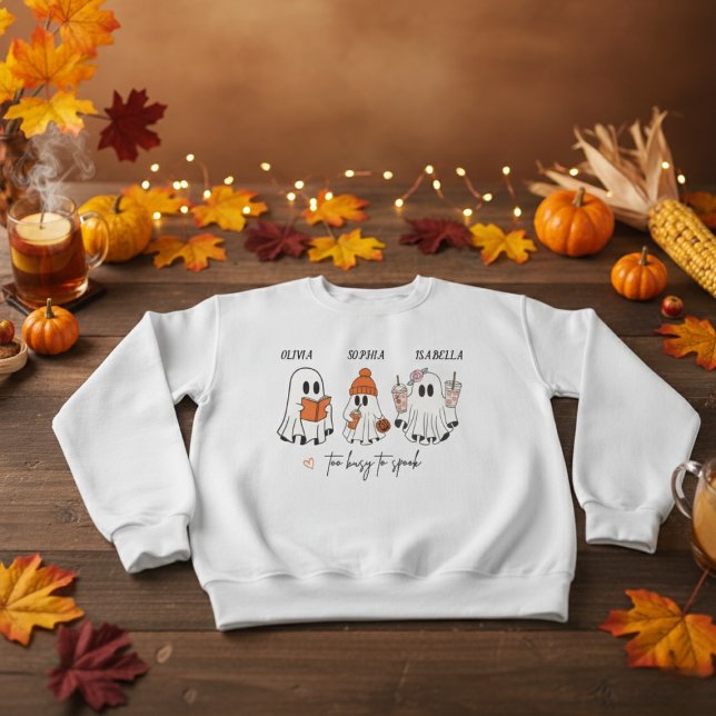 HALLOWEEN PERSONLIG SWEATSHIRT BEST FRIENDS T SHIRT (Skapare uppladdad)