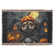 Halloween Pet Blanket 🎃 Mysiga Ull Throw