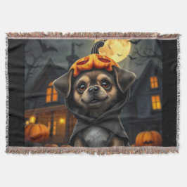 Halloween Pet Blanket 🎃 Mysiga Ull Throw Filt