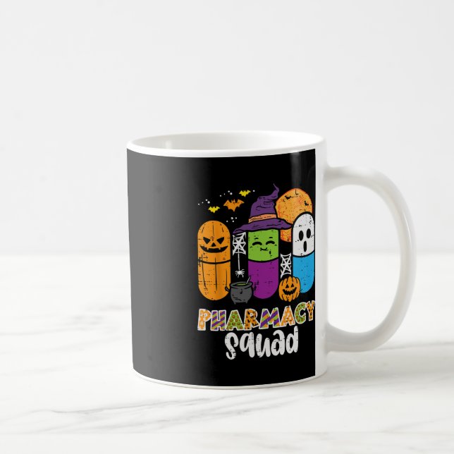 Halloween Pharmacy Squad PIlls Costume Pharmaci Kaffemugg (Höger)