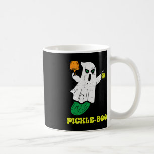 Halloween Pickleball Pickle Boo Ghost Costume Mana Kaffemugg