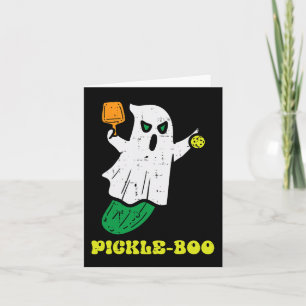 Halloween Pickleball Pickle Boo Ghost Costume Mana Kort