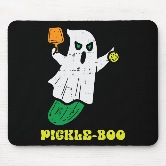 Halloween Pickleball Pickle Boo Ghost Costume Mana Musmatta (Framsidan)