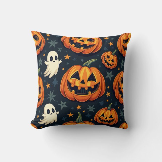 Halloween Pillow Cushion Kudde (Framsida)