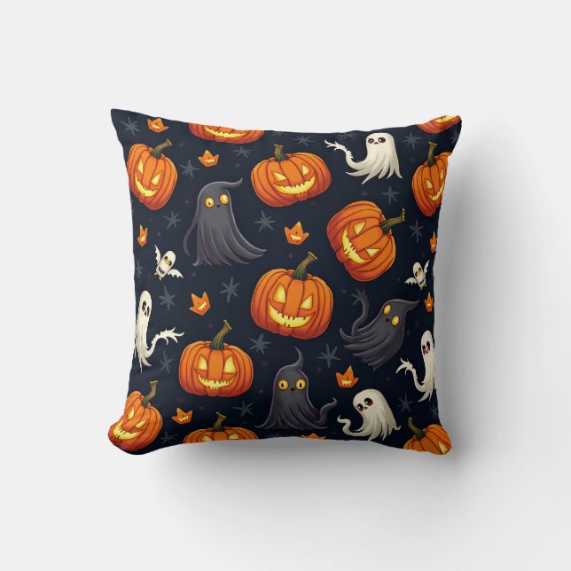 Halloween Pillow Cushion Kudde (Framsida)