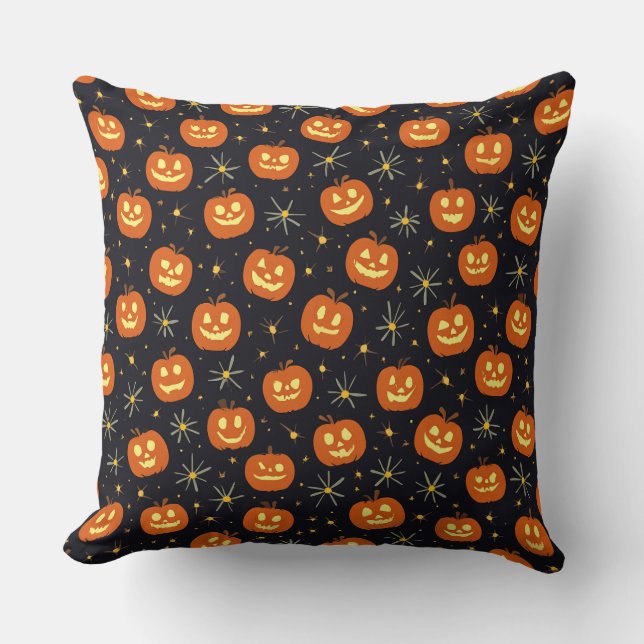 Halloween Pillow Cushion Kudde (Framsida)
