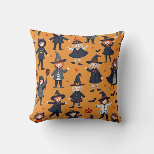 Halloween Pillow Cushion Kudde (Framsida)