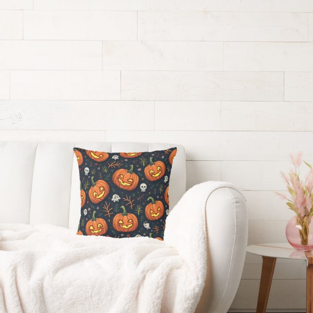Halloween Pillow Cushion (Redigera) Kudde (Soffa)