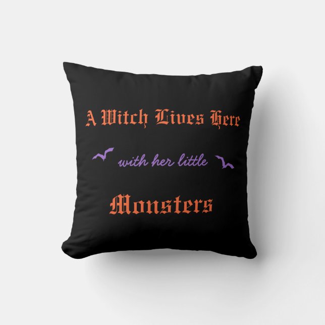 Halloween Pillow Kudde (Framsida)