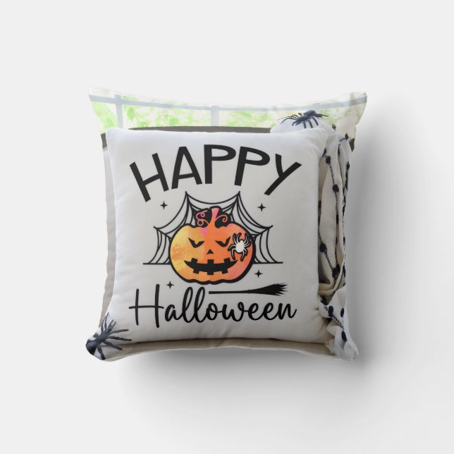 Halloween Pillow Kudde (Framsida)