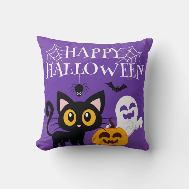Halloween Pillow Kudde (Framsida)