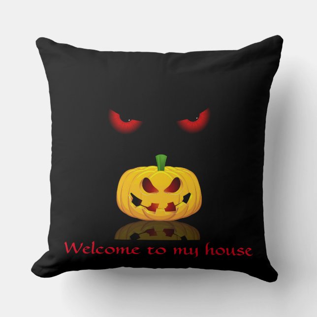 Halloween Pillow Kudde (Framsida)