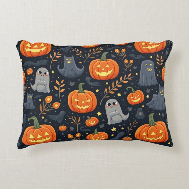 Halloween Pillow Prydnadskudde (Framsidan)