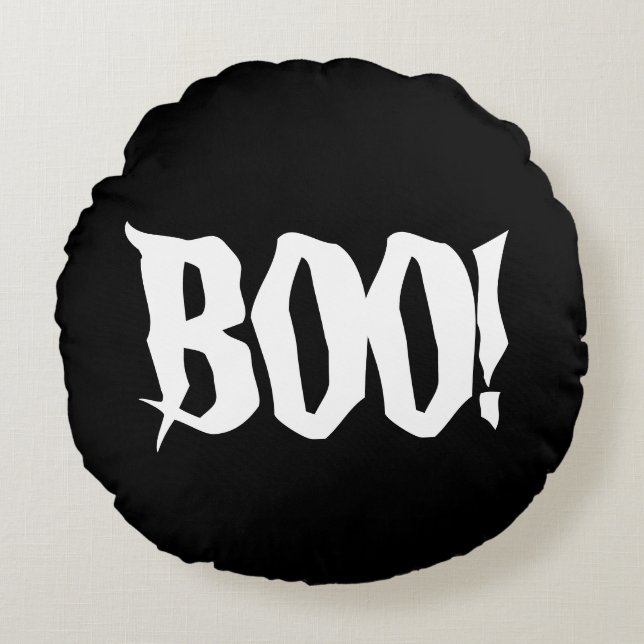 Halloween Pillow Rund Kudde (Framsidan)