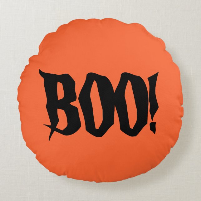 Halloween Pillow Rund Kudde (Framsidan)