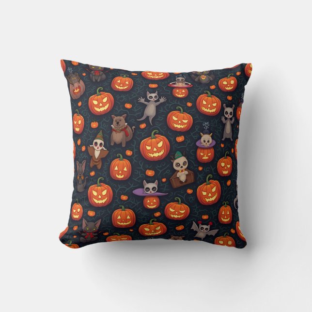 Halloween Pillows Kudde (Framsida)