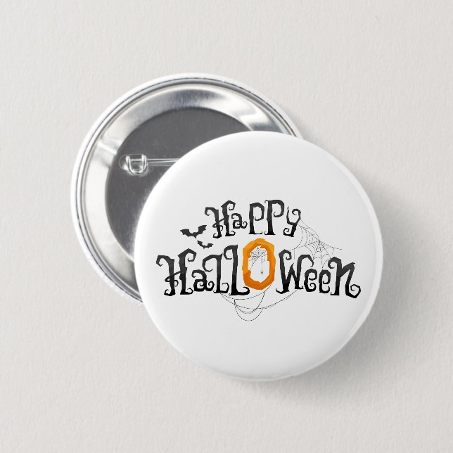 Halloween Pin Knapp (Framsida & baksida)