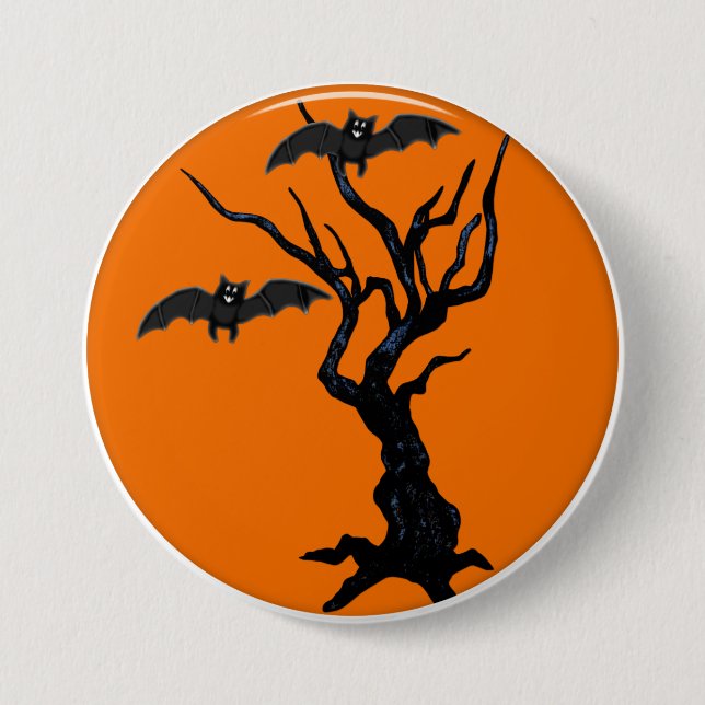 Halloween Pinback Buttons Backpack Stift Knapp (Framsida)