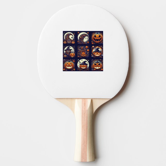 Halloween Ping Pong Paddle Pingisracket (Framsidan)