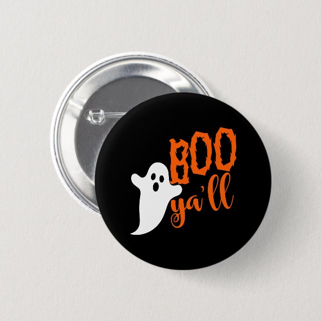 Halloween-pinn Knapp (Framsida & baksida)