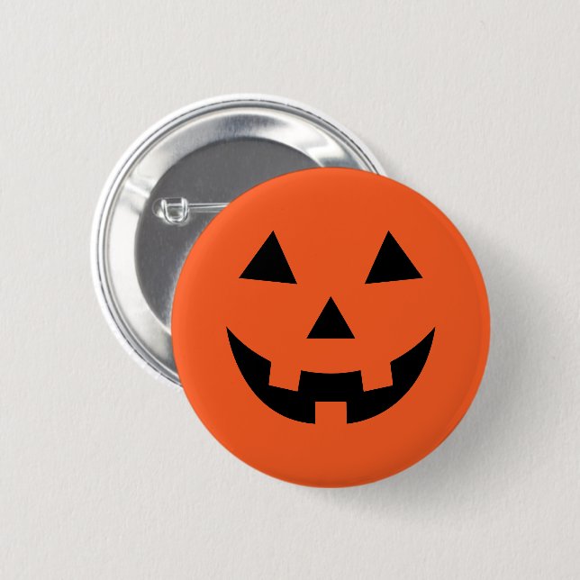 Halloween-pinn Knapp (Framsida & baksida)