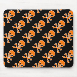 Halloween piratdöskallar Mousepad Musmatta