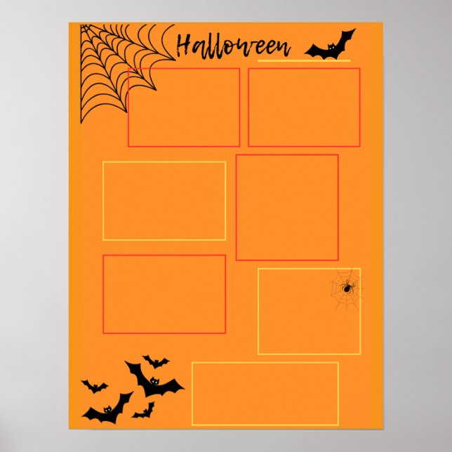 Halloween-planerare Poster (Framsidan)