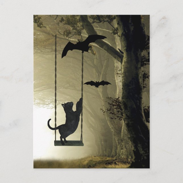 Halloween Play Vykort (Framsida)