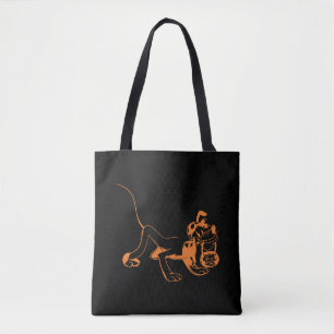 Halloween Pluto Pirat Funny Halloween Tygkasse