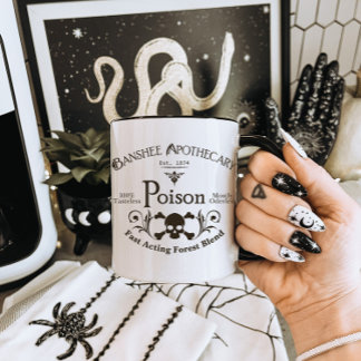 Halloween Poison Mugg, Halloween Mugg, Goth Mugg