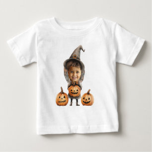 Halloween Pojke Ansikte Personlig T Shirt