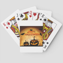 Halloween-poker kort casinokort