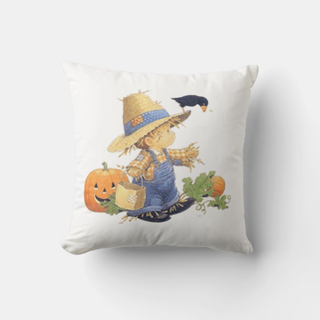 Halloween polyesterdekorativ kudde (Framsida)