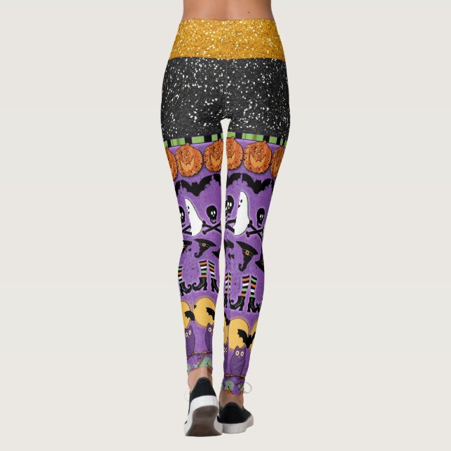 Halloween Pop Mode Leggings (Baksida)