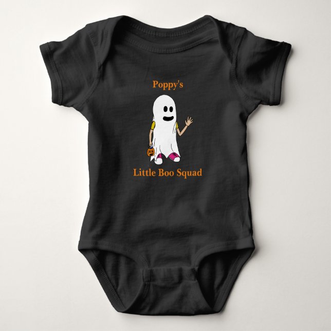 Halloween Poppy's Little Boo Squad T Shirt (Framsida)