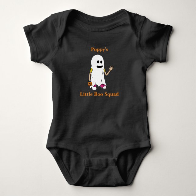 Halloween Poppy's Little Boo Squad T Shirt (Framsida)