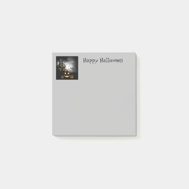 Halloween Post IT-anteckningar Post-it Block (Framsida)