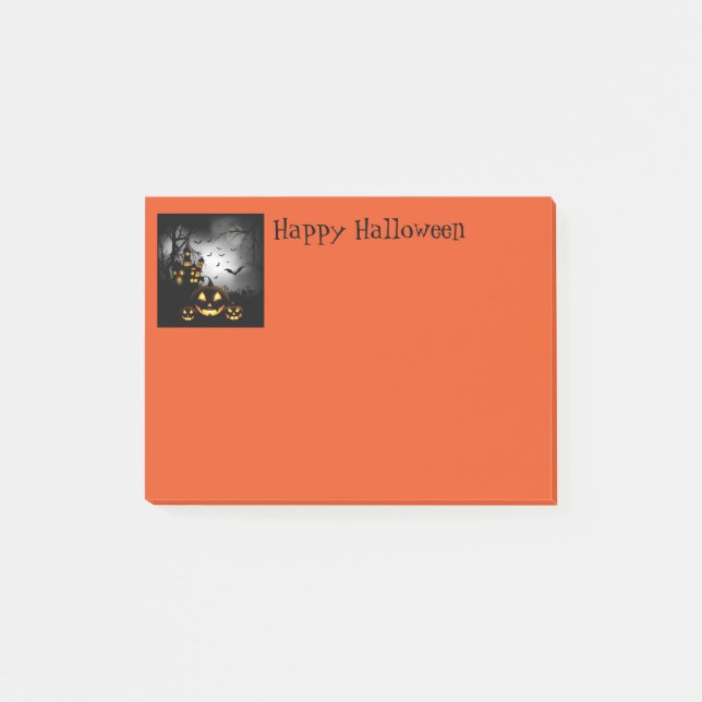 Halloween Post IT-anteckningar Post-it Block (Framsida)