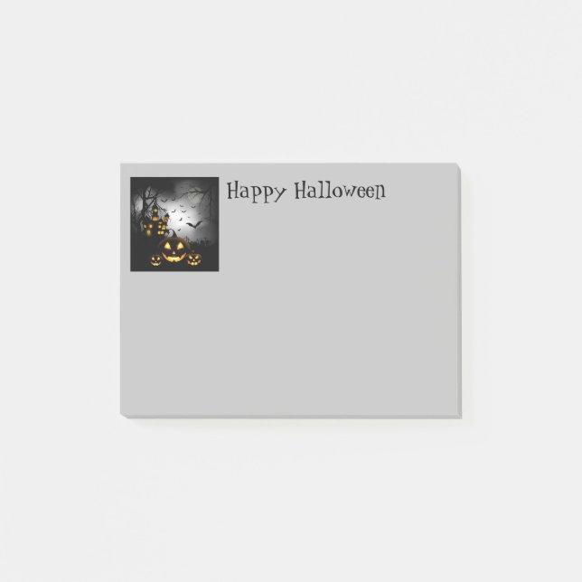 Halloween Post IT-anteckningar Post-it Block (Framsida)