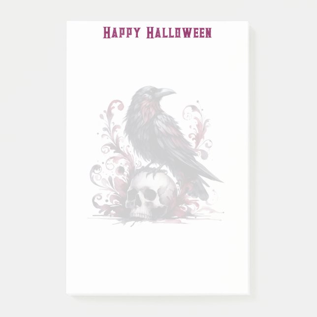 Halloween Post-It-lappar Post-it Block (Framsida)