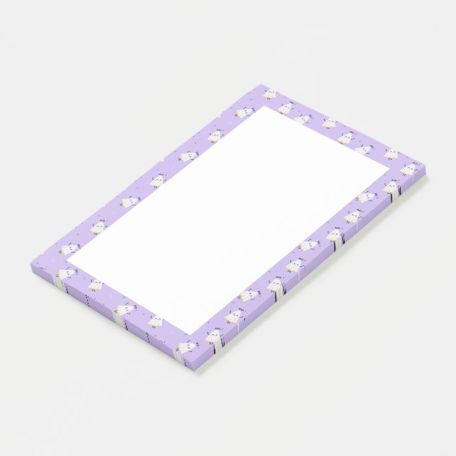 Halloween post-it-lappar post-it block (Vinklad)