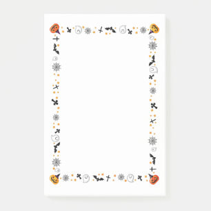 Halloween Post-it-Notes Post-it-anteckningar Post-it Block