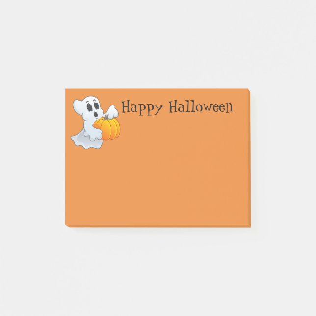 Halloween Posta-den-Noterar Post-it Block (Framsida)